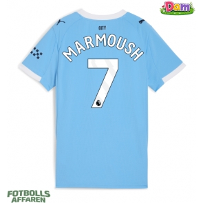 Manchester City Omar Marmoush #7 Hemmatröja Kvinnor 2025-26 Kortärmad